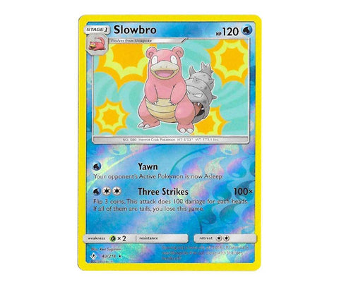 Pokemon: Slowbro 43/214 (Reverse Holo) - Unbroken Bonds | Romulus Games