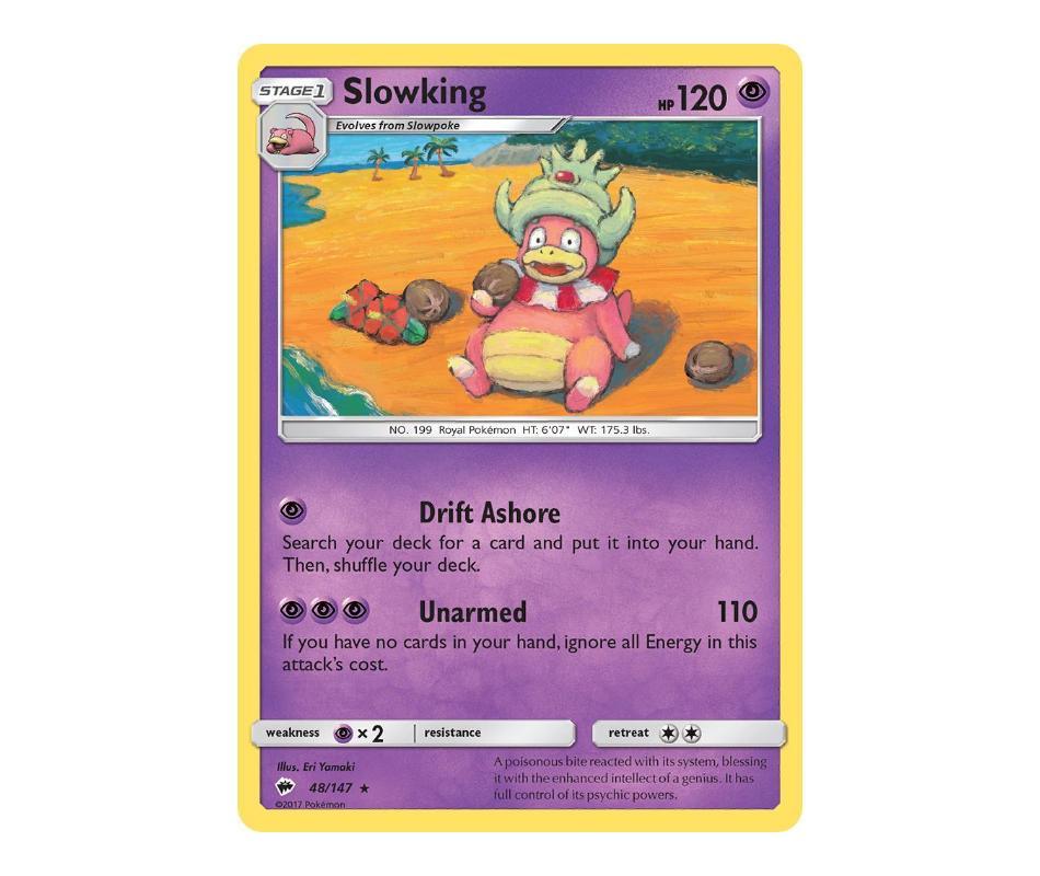 Pokemon: Slowking 48/147 - Burning Shadows | Romulus Games