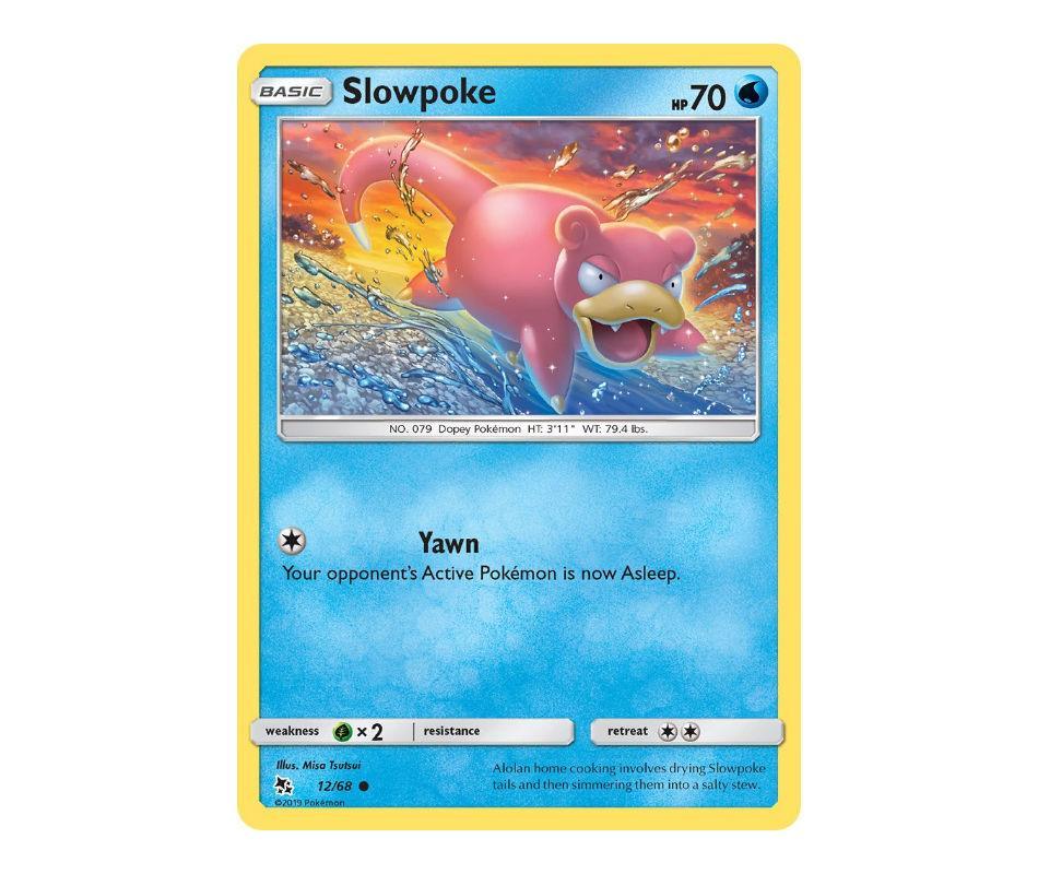 Pokemon: Slowpoke 12/68 - Hidden Fates | Romulus Games