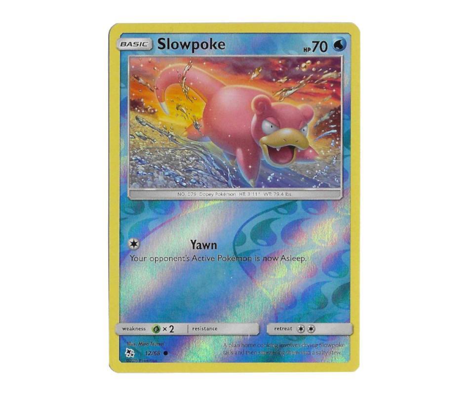 Pokemon: Slowpoke 12/68 (Reverse Holo) - Hidden Fates | Romulus Games