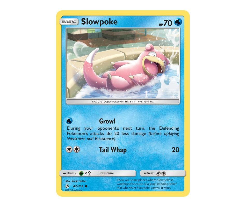 Pokemon: Slowpoke 42/214 - Unbroken Bonds | Romulus Games