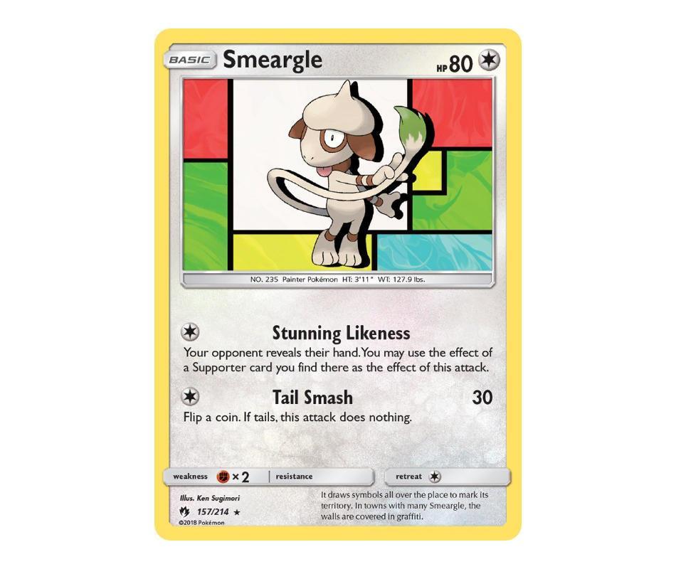 Pokemon: Smeargle 157/214 - Lost Thunder | Romulus Games