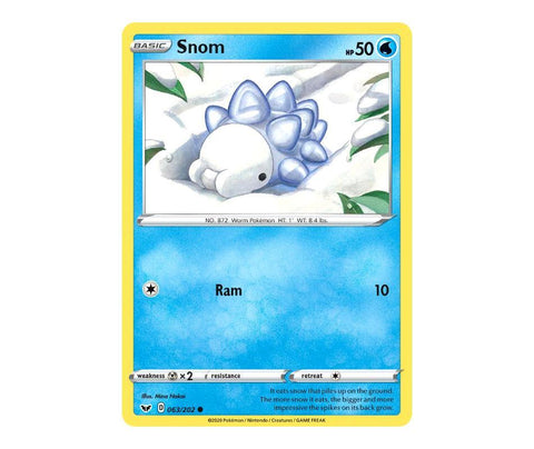 Pokemon: Snom 063/202 - Sword & Shield | Romulus Games