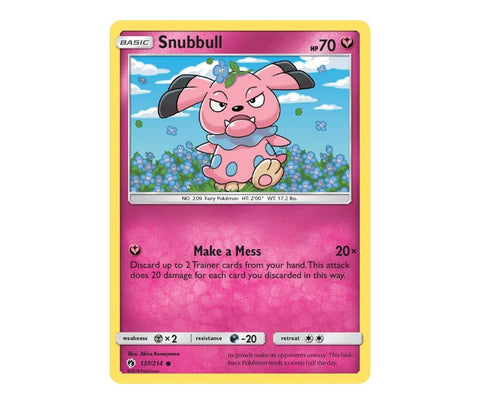 Pokemon: Snubbull 137/214 - Lost Thunder | Romulus Games