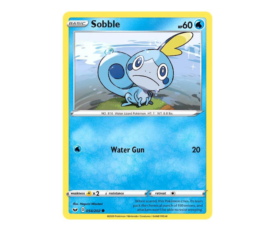 Pokemon: Sobble 054/202 - Sword & Shield | Romulus Games