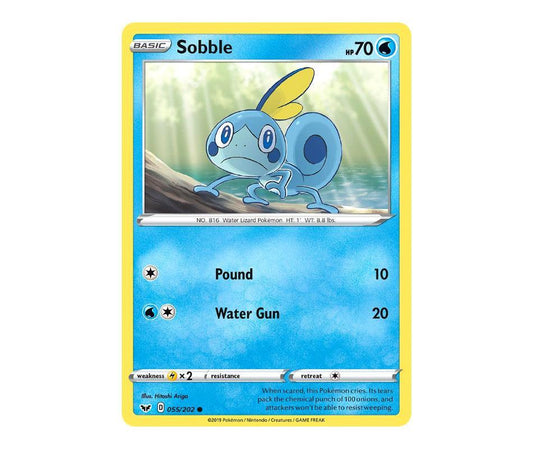 Pokemon: Sobble 055/202 - Sword & Shield | Romulus Games