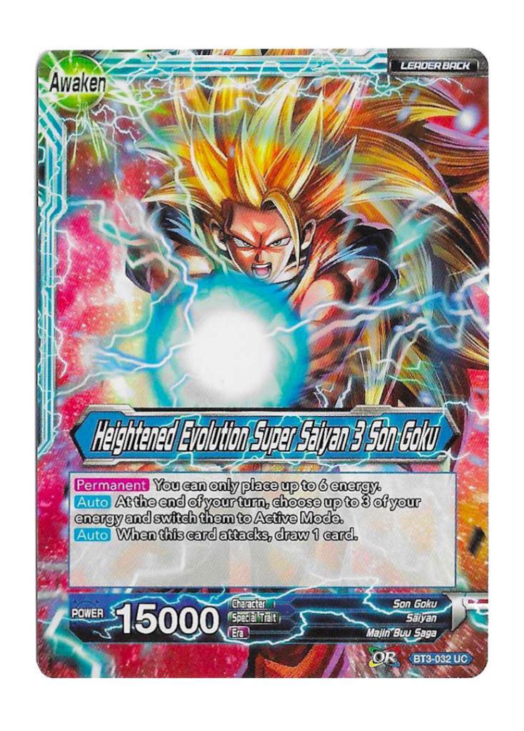 Dragon Ball Super: Son Goku/Heightened Evolution Super Saiyan 3 Son Goku BT3-032 - Cross Worlds | Romulus Games