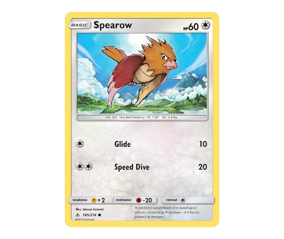 Pokemon: Spearow 145/214 - Unbroken Bonds | Romulus Games