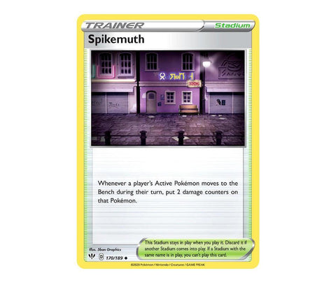 Pokemon: Spikemuth 170/189 - Darkness Ablaze | Romulus Games