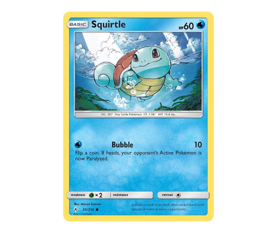 Pokemon: Squirtle 33/214 - Unbroken Bonds | Romulus Games