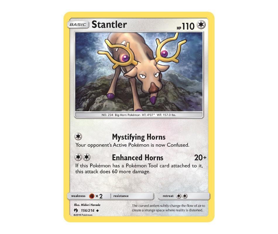 Pokemon: Stantler 156/214 - Lost Thunder | Romulus Games