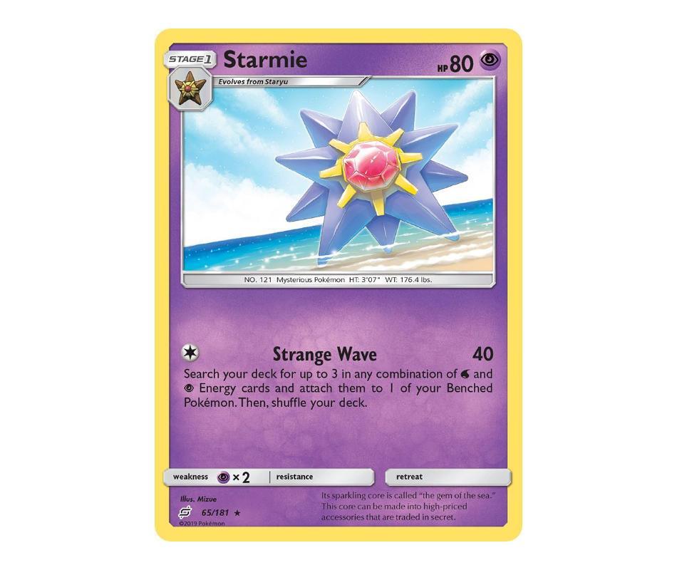 Pokemon: Starmie 65/181 - Team Up | Romulus Games