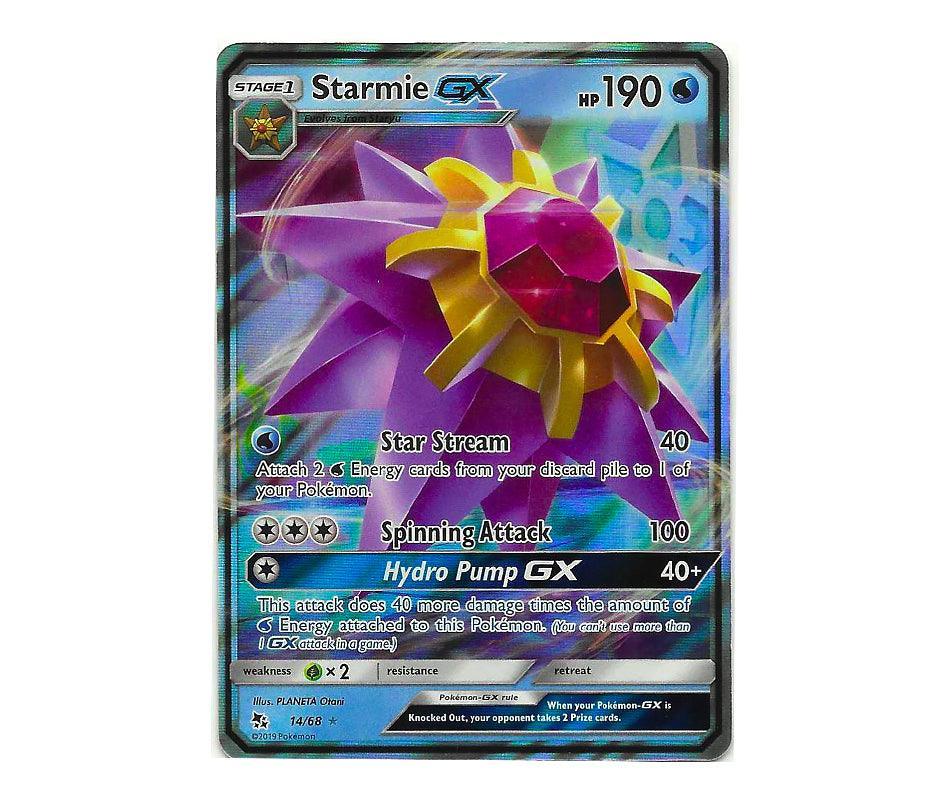 Pokemon: Starmie GX 14/68 - Hidden Fates | Romulus Games