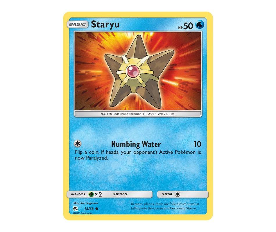 Pokemon: Staryu 13/68 - Hidden Fates | Romulus Games