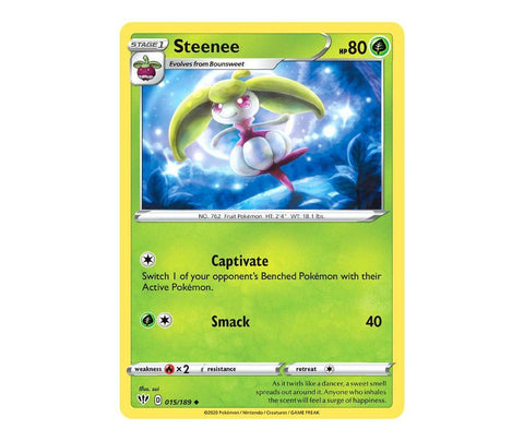 Pokemon: Steenee 015/189 - Darkness Ablaze | Romulus Games