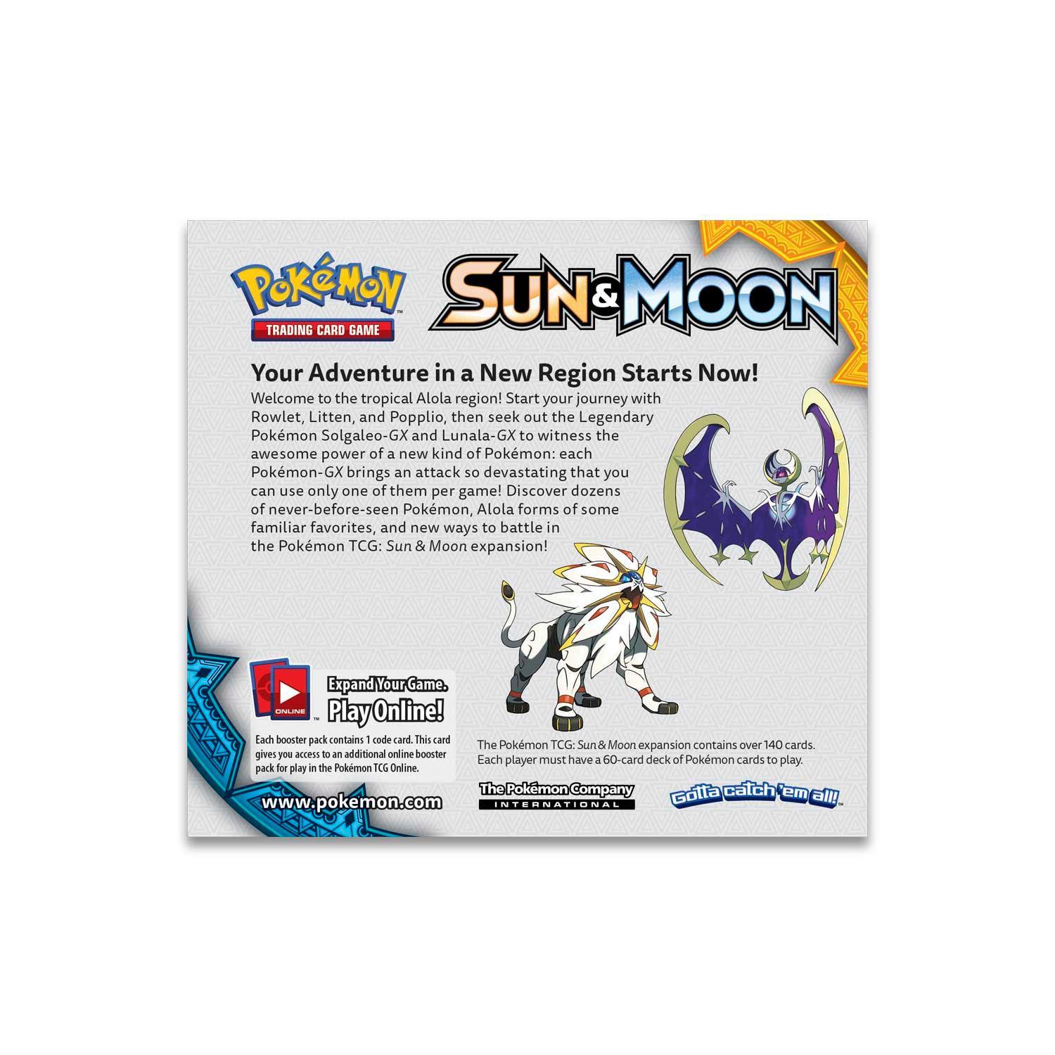 Pokemon: Sun & Moon Base Set - Booster Box | Romulus Games