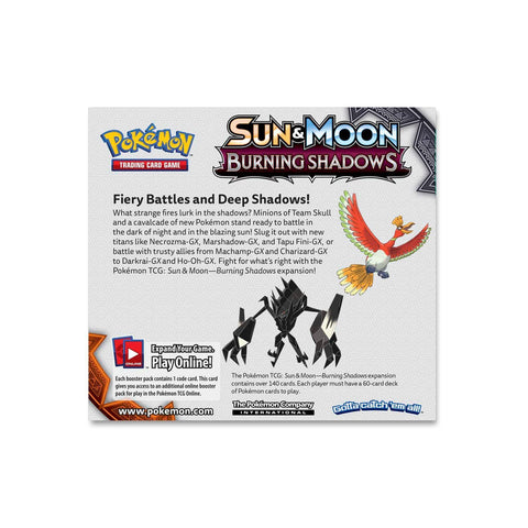 Pokemon: Sun & Moon Burning Shadows - Booster Box | Romulus Games