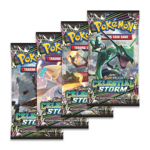 Pokemon: Sun & Moon Celestial Storm - Booster Pack | Romulus Games