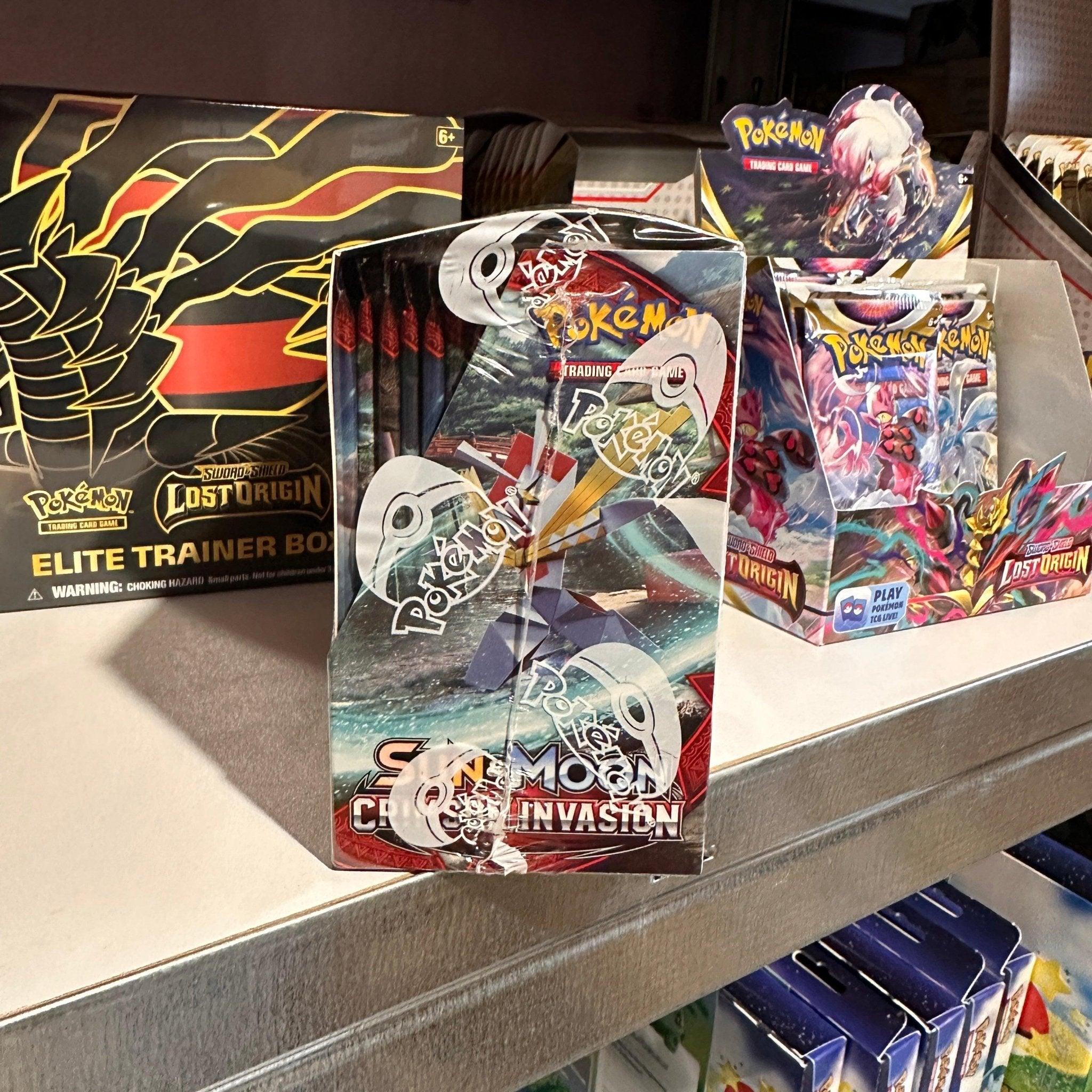 Pokemon TCG: Sun & Moon Crimson Invasion - Booster Box Romulus Games Pokemon TCG: Sun & Moon Crimson Invasion - Booster Box Romulus Games