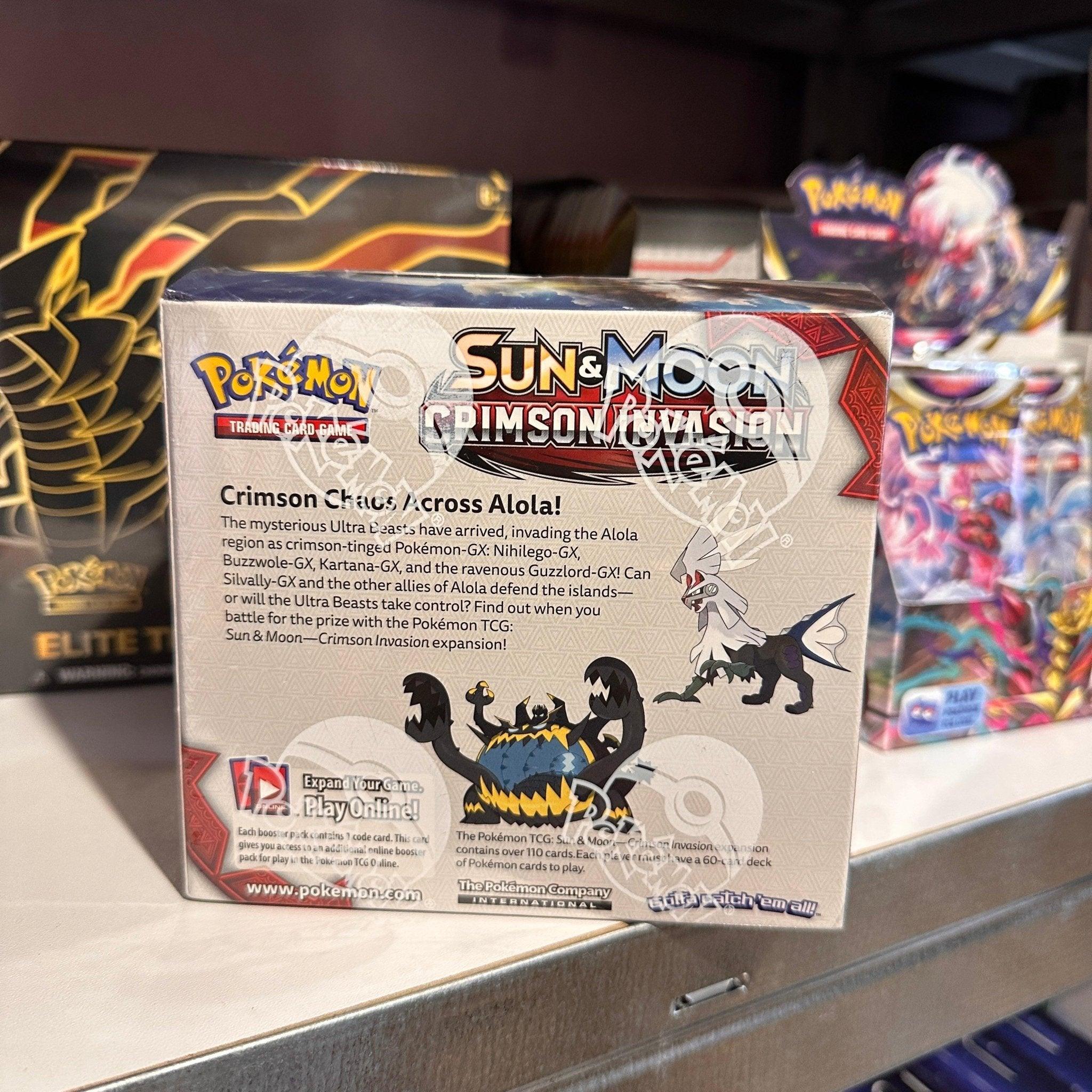 Pokemon TCG: Sun & Moon Crimson Invasion - Booster Box Romulus Games Pokemon TCG: Sun & Moon Crimson Invasion - Booster Box Romulus Games