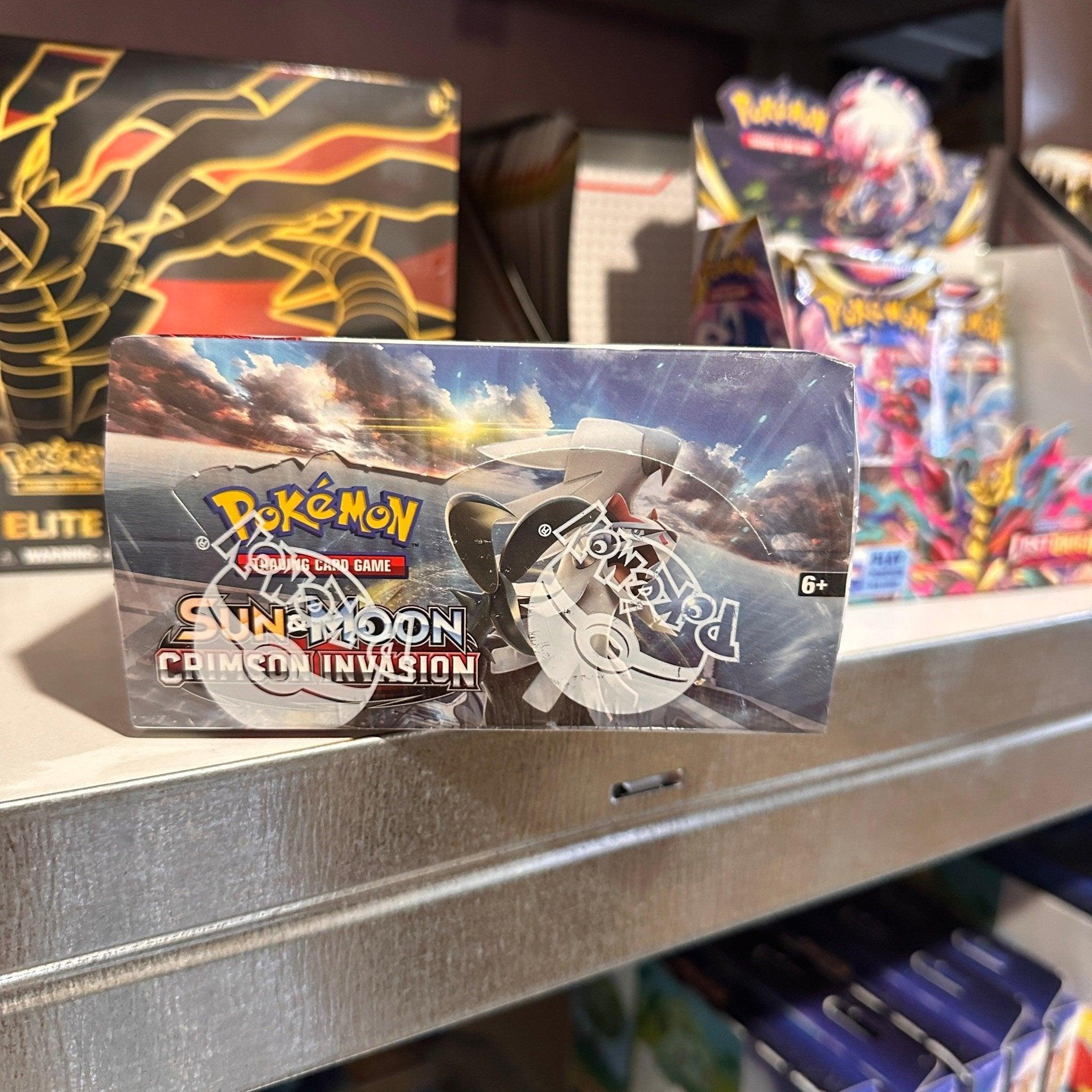 Pokemon: Sun & Moon Crimson Invasion - Booster Box | Romulus Games