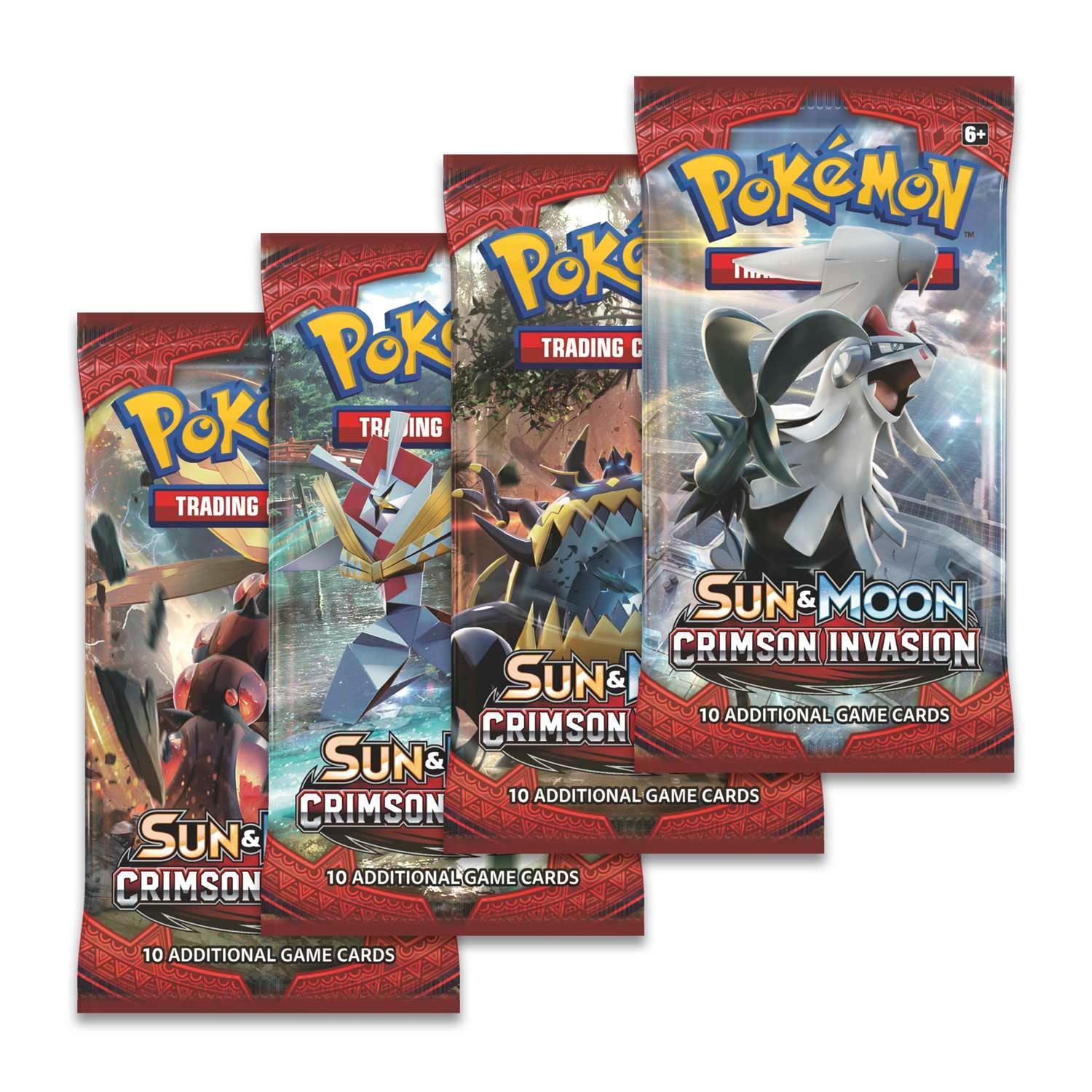 Pokemon: Sun & Moon Crimson Invasion - Booster Pack | Romulus Games