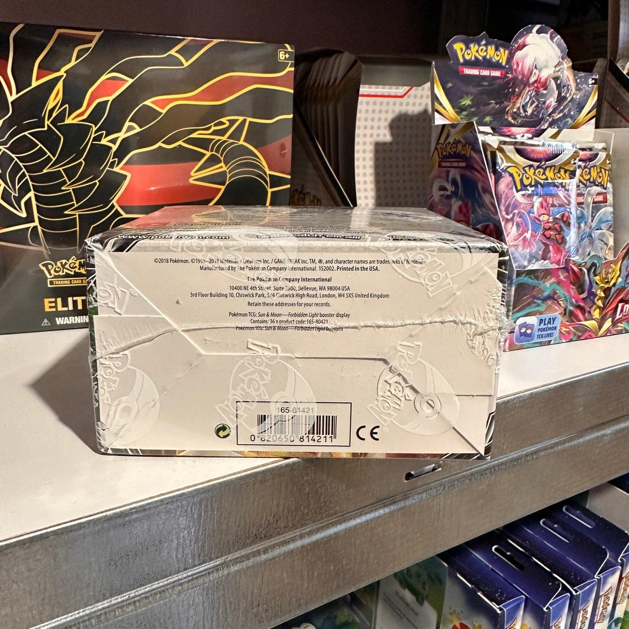 Pokemon TCG: Sun & Moon Forbidden Light - Booster Box Romulus Games Pokemon TCG: Sun & Moon Forbidden Light - Booster Box Romulus Games