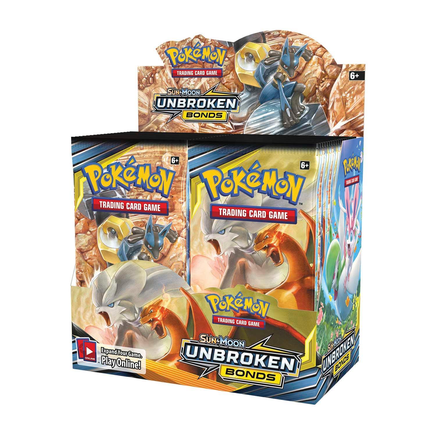 Pokemon: Sun & Moon Unbroken Bonds - Booster Box | Romulus Games