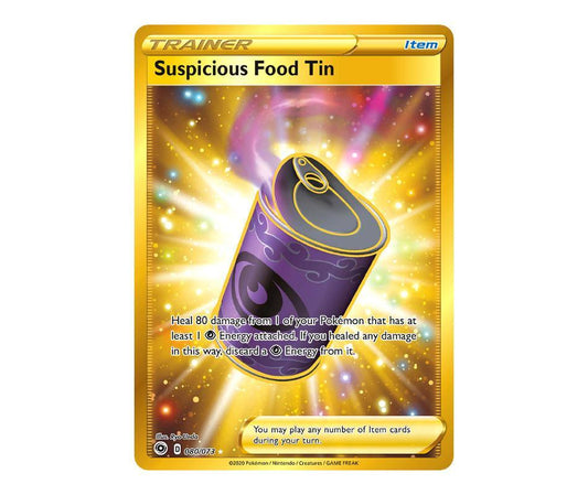 Pokemon: Suspicious Food Tin 080/073 - Champion's Path | Romulus Games