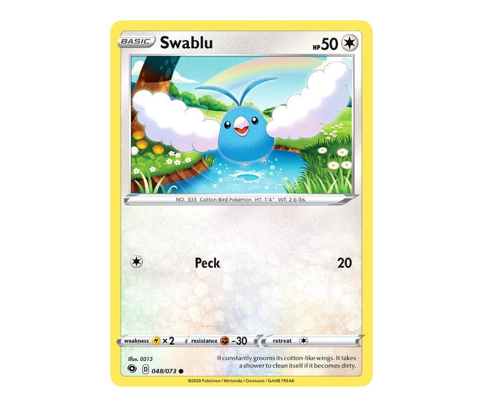 Pokemon: Swablu 048/073 - Champion's Path | Romulus Games