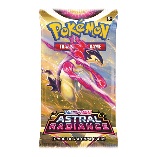 Pokemon: Sword & Shield Astral Radiance - Booster Pack: Artwork Set (5 Packs) | Romulus Games