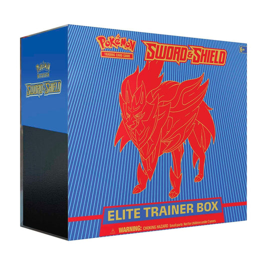 Pokemon: Sword & Shield Base Set - Elite Trainer Box: Zamazenta | Romulus Games