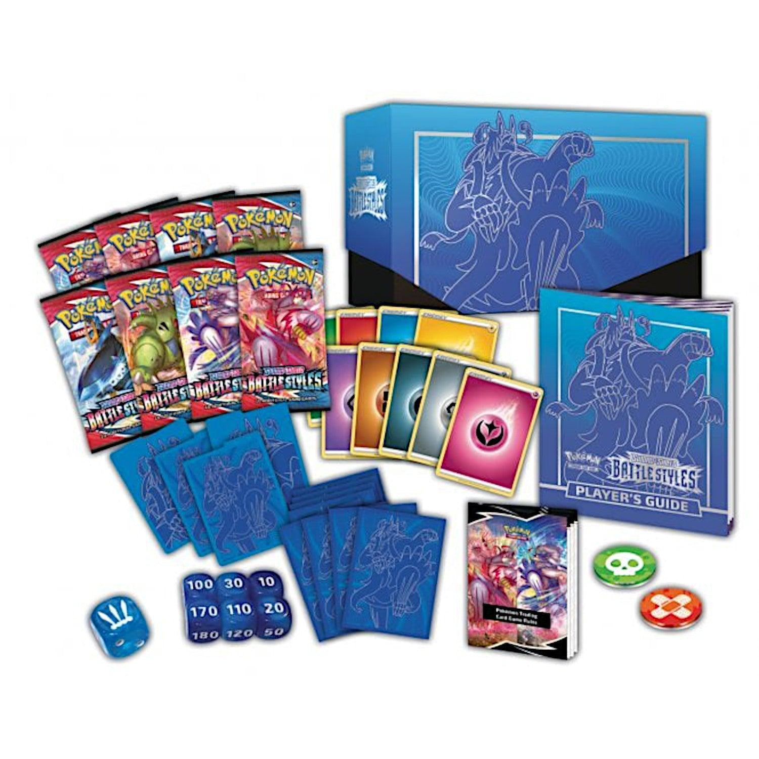 Pokemon: Sword & Shield Battle Styles - Elite Trainer Box: Urshifu (Blue) | Romulus Games