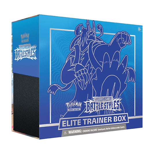 Pokemon: Sword & Shield Battle Styles - Elite Trainer Box: Urshifu (Blue) | Romulus Games