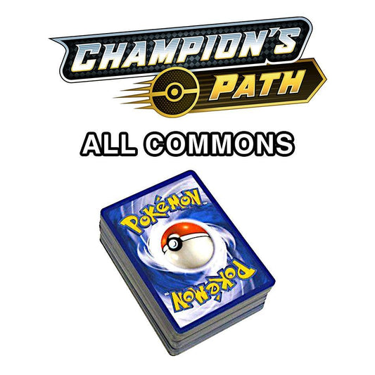 Pokemon: Sword & Shield Champion's Path - All Commons Set | Romulus Games