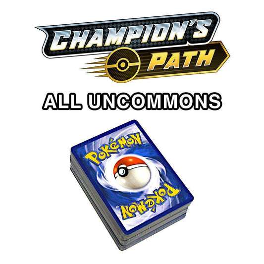 Pokemon: Sword & Shield Champion's Path - All Uncommons Set | Romulus Games