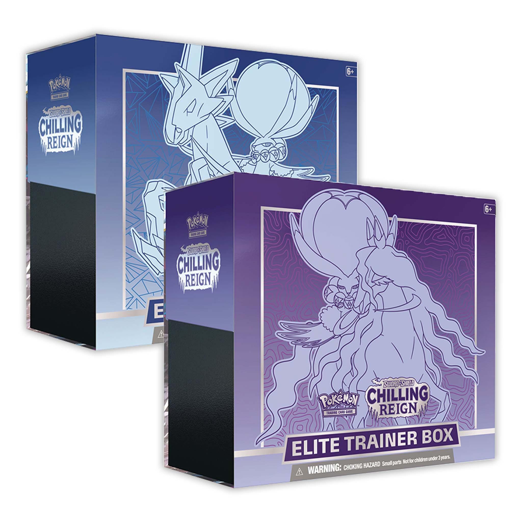 Pokemon: Sword & Shield Chilling Reign - Elite Trainer Box: Set of 2 | Romulus Games