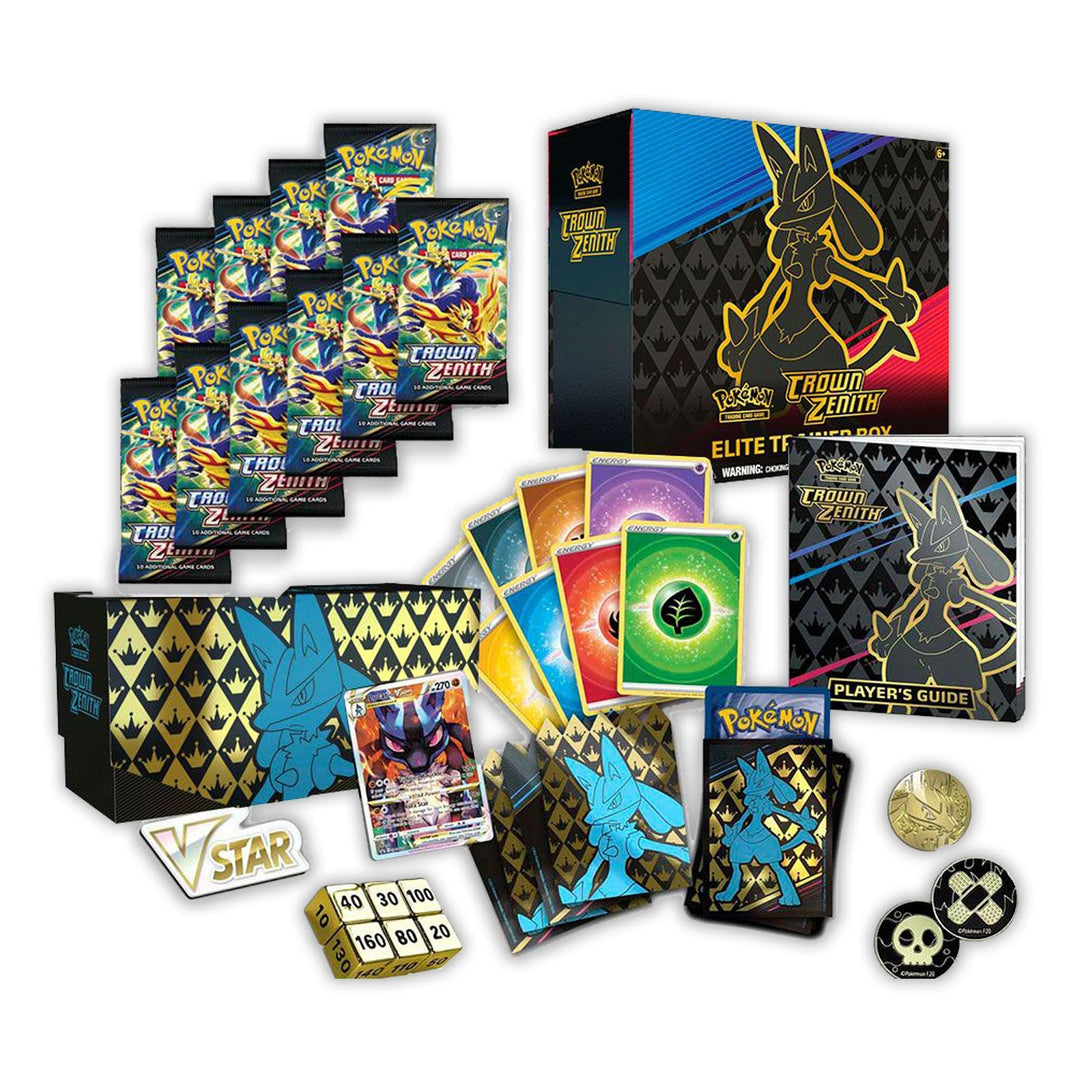 Pokemon: Sword & Shield Crown Zenith - Elite Trainer Box | Romulus Games