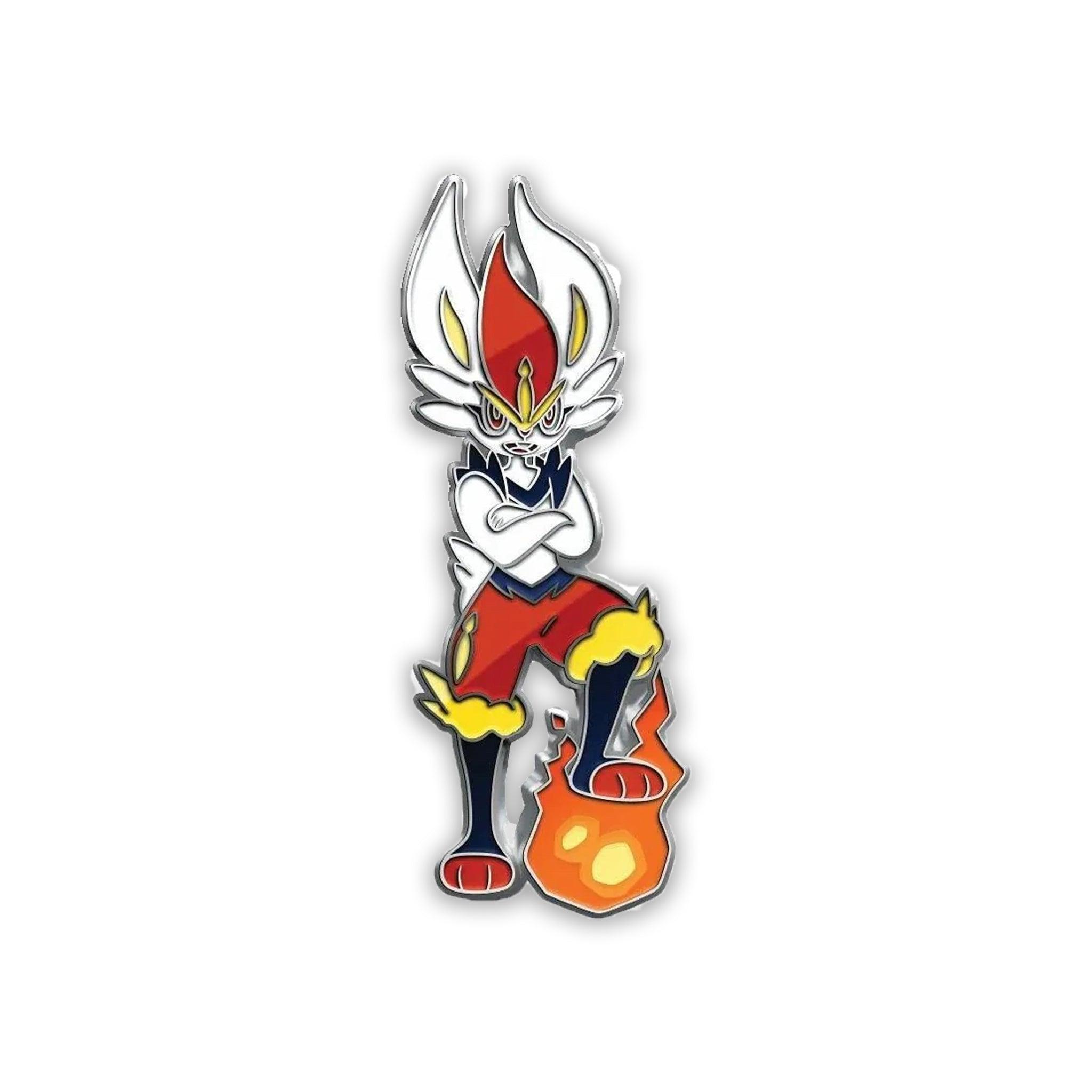 Pokemon: Sword & Shield Crown Zenith - Pin Collection: Cinderace | Romulus Games