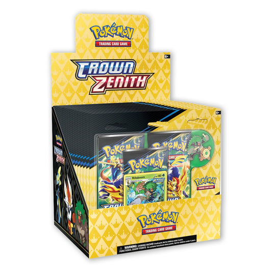 Pokemon: Sword & Shield Crown Zenith - Pin Collection: Display Box (12 Pin Collections) | Romulus Games