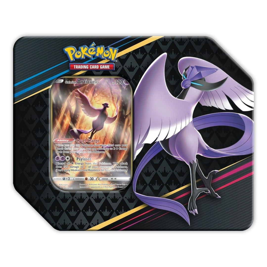 Pokemon: Sword & Shield Crown Zenith - Special Art 7" Tin: Galarian Articuno | Romulus Games