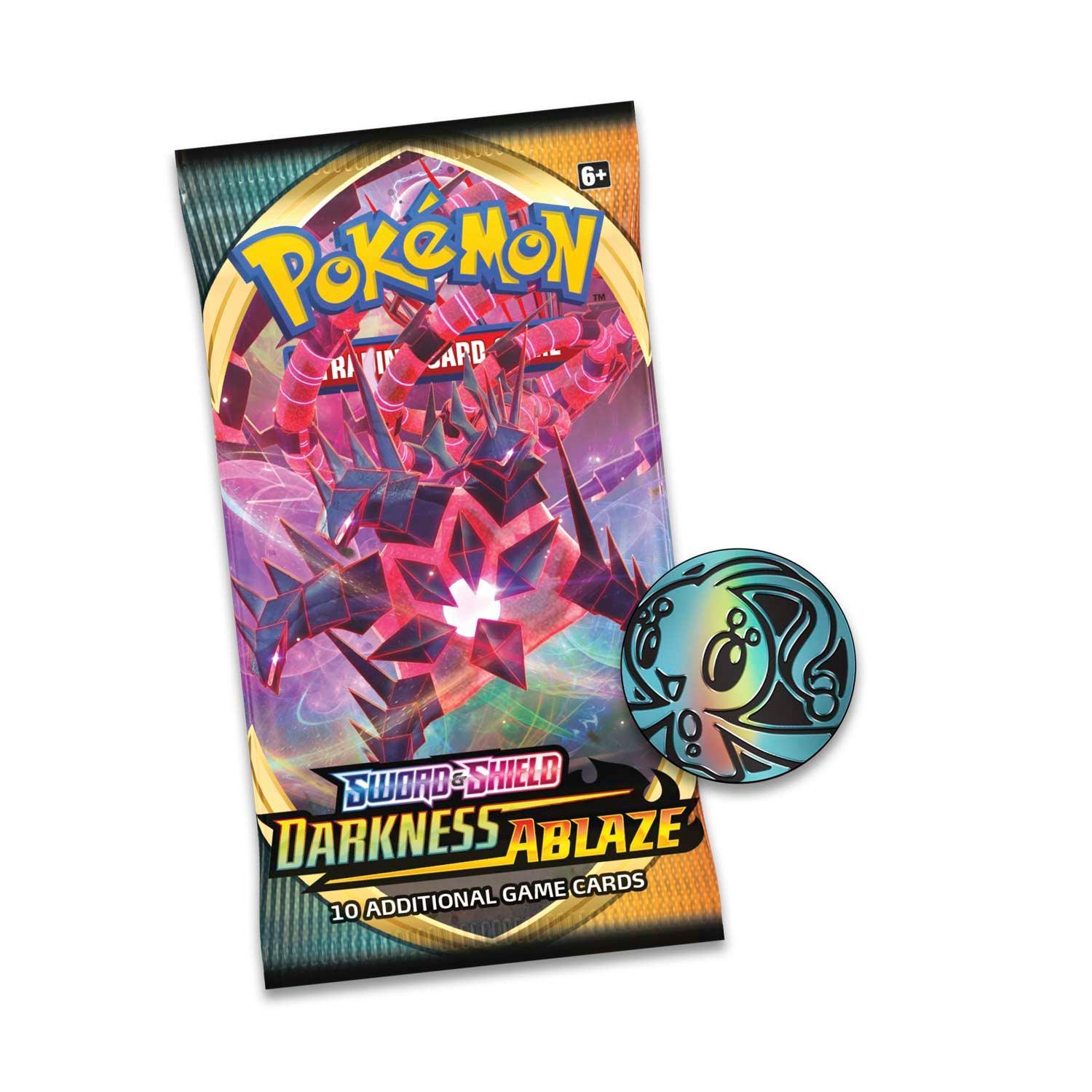 Pokemon: Sword & Shield Darkness Ablaze - 3 Pack Blister: Flareon | Romulus Games