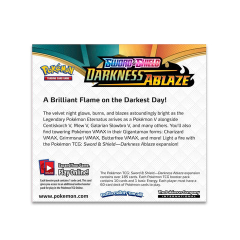 Pokemon: Sword & Shield Darkness Ablaze - Booster Box | Romulus Games