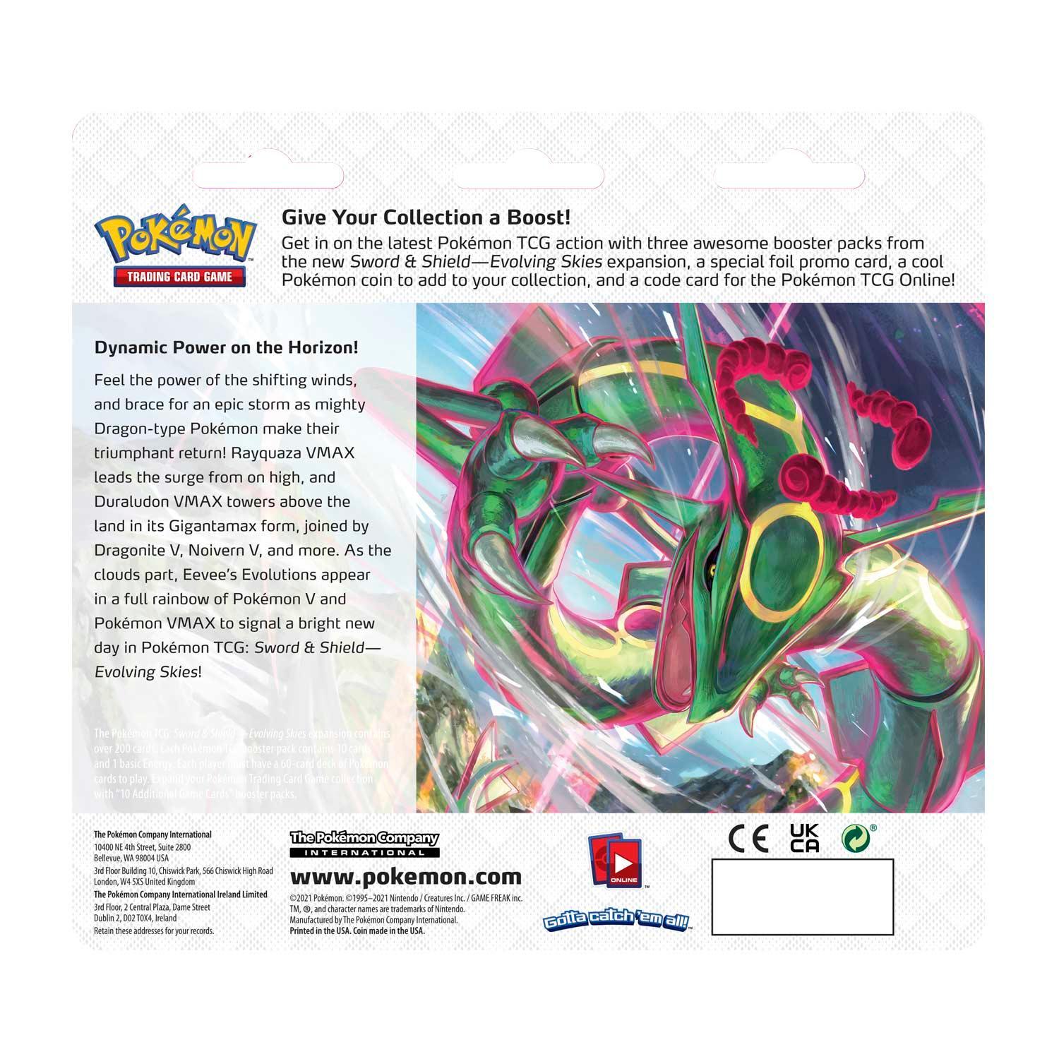 Pokemon: Sword & Shield Evolving Skies - 3 Pack Blister: Eiscue | Romulus Games