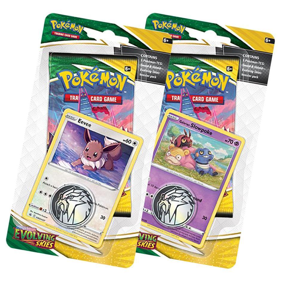 Pokemon: Sword & Shield Evolving Skies - Checklane Blister: Set of 2 | Romulus Games