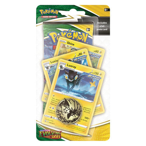 Pokemon: Sword & Shield Evolving Skies - Premium Checklane Blister: Luxray | Romulus Games