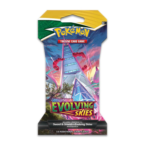 Pokemon: Sword & Shield Evolving Skies - Sleeved Booster Pack | Romulus Games