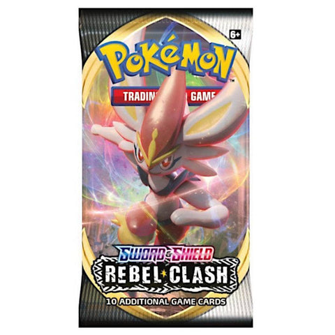 Pokemon: Sword & Shield Rebel Clash - Booster Pack | Romulus Games