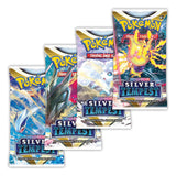 Pokemon: Sword & Shield Silver Tempest - Booster Pack: Artwork Set (4 Packs) | Romulus Games