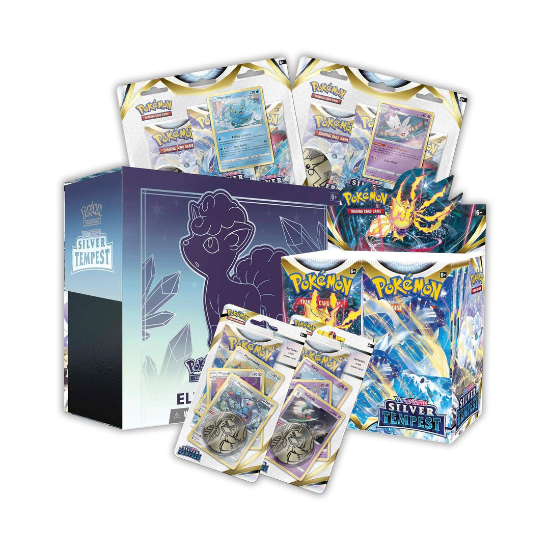 Pokemon: Sword & Shield Silver Tempest - Bundle | Romulus Games